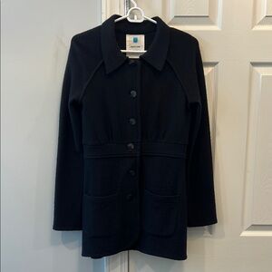 Sparrow (Anthropologie) Women's Black knit wool Jacket